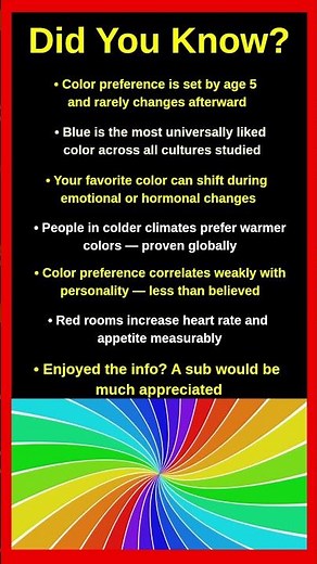 What Your Favorite Color Reveals About You 🎨🧠