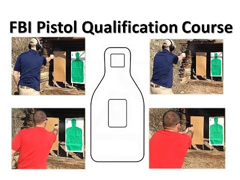 FBI Pistol Qualification Course / CCW Standard