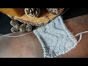 How To Knit C4Bp & C4Fp - with & w/o cable needle | Tutorial | 2024