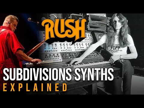 How RUSH's Geddy Lee Created the Iconic Synth Sounds in "Subdivisions"