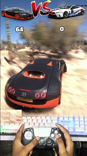 🚀 BMW M8 MOTORSPORT 🆚 BUGATTI VEYRON! 😱 ULTIMATE AIRTIME JUMP SHOWDOWN! 🏁🔥 #shortsfeed