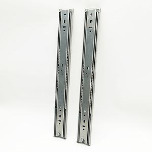 [Hot Item] Drawer Slide Two-Way Four Sections Two Slide Rails Superimposed Ball Bearing Slide