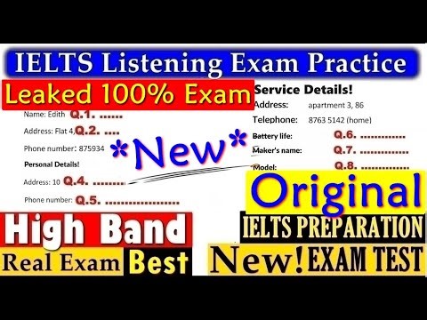 IELTS Listening Practice Test 2026 | New Real IELTS Exam With Answers | 12 Mar 2026