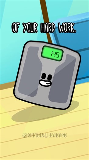 Does your scale do this? #animation #funny #shorts