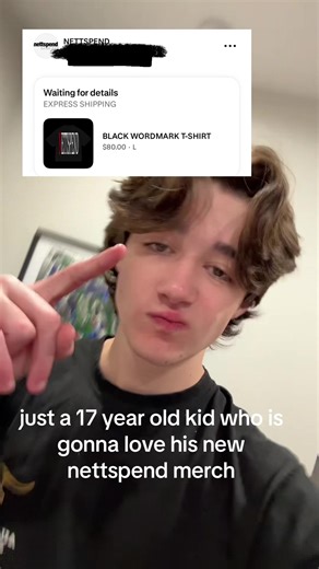 bro youre literally 40 😭 #nettspend #music #merch #satire #funny