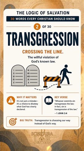 Transgression | The Logic of Salvation (2/30)