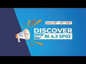 Discover SAP BusinessObjects BI 4.3 SP03