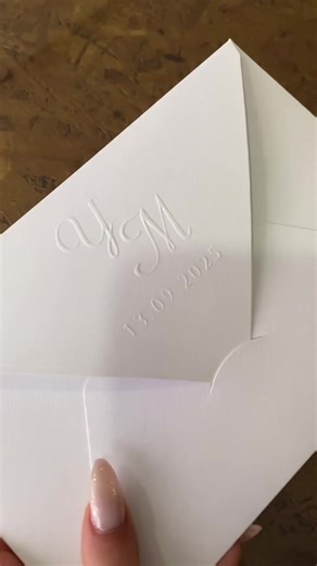 Your love story deserves a beautiful beginning, starting with the perfect invitation #weddingstationery #weddinginvitation #weddingcard #wedding #weddingtok
