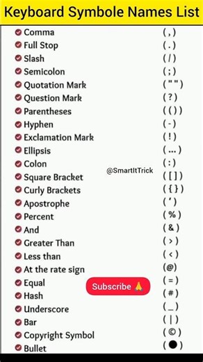 Symbols Ke Naam Galat Bolte Ho? 😬 | #shorts #keyboard #shortsfeed #computer #computer