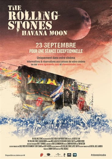The Rolling Stones : Havana Moon - Concert (2016)