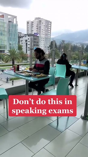 Many candidates do this in speaking exams. Don’t do it! #ieltsspeakingtips #ieltsspeaking #speakingexam #ielts