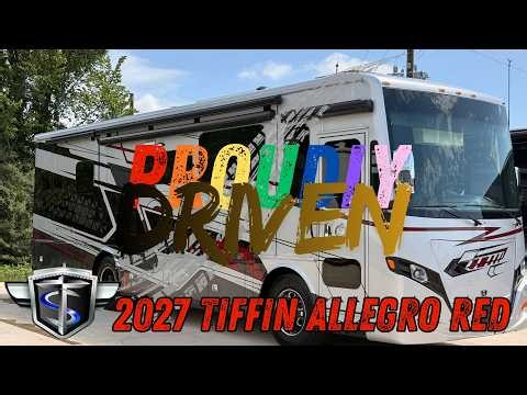 Proudly Driven | 2027 Tiffin Allegro Red 33AA