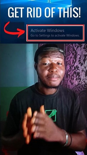 Permanently Get Rid of the "Activate Windows" watermark in any Windows #windows #tutorial #tech