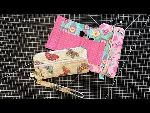 Double Sided Zipper Pouch