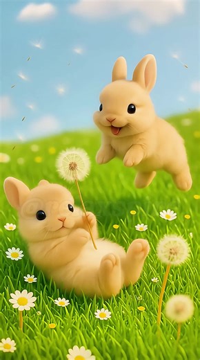 Cutest Bunnies Playing: Adorable Mini Pets in Action