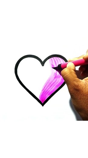 How to Draw Heart I Drawing of Heart Step by Step #heartdrawing