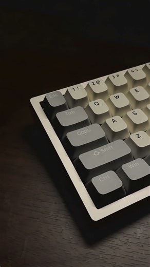 keyboard： Fox65 #chosfox #keyboard #mechanicalkeyboard #keycaps #fox65