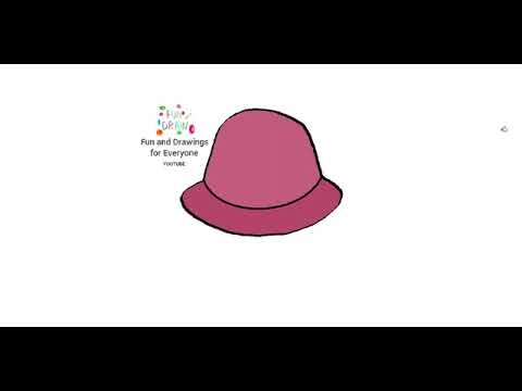 Πώς να ζωγραφίσω ένα καπέλο 🤠‪@YuTubers‬