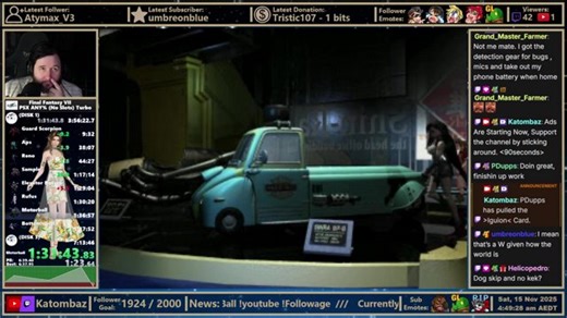 Speedrun - Final Fantasy VII Any% (No Slots) PSX // Now Streaming Full Time //