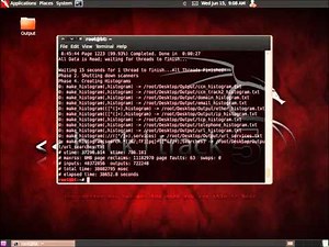 Backtrack 5 Gnome - Bulk Extractor (bulk_extractor)