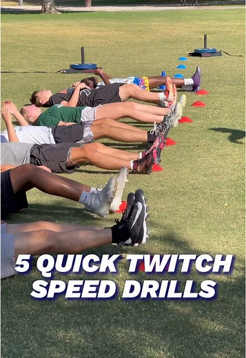 5 Quick Speed Drills for Football Training