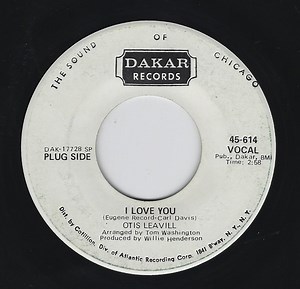 Otis Leavill - I Love You