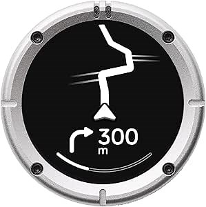 Beeline Moto II - Next Gen Motorcycle GPS Tracker | Compact Design, Waterproof Build, Simple Display & 14-Hour Battery |Glove Friendly Motorcycle Sat Nav Perfect for Adventure & Daily Commutes (Metal)