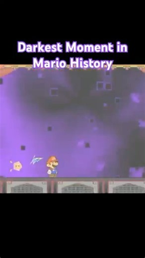 Darkest Moment in Mario History #gamingvideos #superpapermario #wiigames #nostalgia #papermario