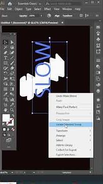 3D Text Effect in Adobe Illustrator | Easy Step-by-Step Tutorial #adobeillustrator #illustrator