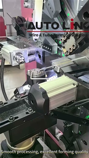 AutoLink WF-1265R Wire Forming Machine in Action | High-Speed CNC Wire Forming Automation