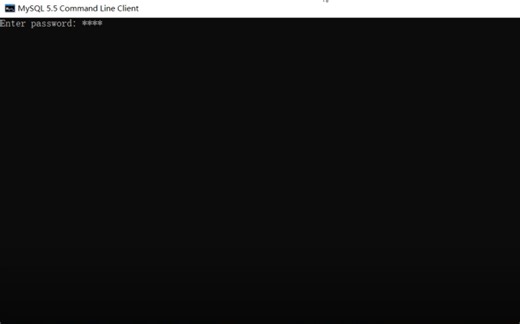 MySql Command Line Client闪退解决方案
