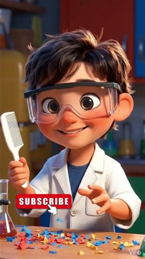 Paper Floating Without Touching?! 😳 Try This Magic Science Trick! ‪@KiddoKittens‬ !