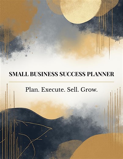 Small Business Planner | Entrepreneur Success Planner | Digital Business Planner PDF | Goal Setting & Daily Planning - Etsy