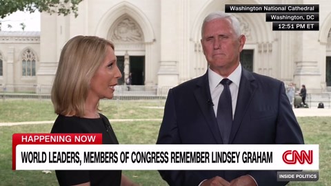 Mike Pence: Graham’s ‘clarity’ and ‘vision’ at times moved Trump on issues, including Ukraine