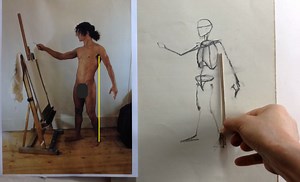 Measurements for life drawing - angles, alignments and lengths | Love life drawing