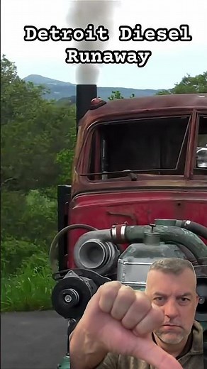 Detroit #Diesel 453-T runaway #truck