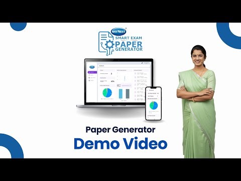 Demo Video - Navneet Smart Exam Paper Generator | Navneet Education