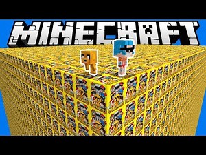 DESAFÍO CON LUCKY BLOCKS DE LOS COMPAS ?❓? MINECRAFT COMPADRETES