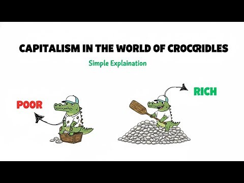 How does capitalism create wealth and poverty at the same time?
