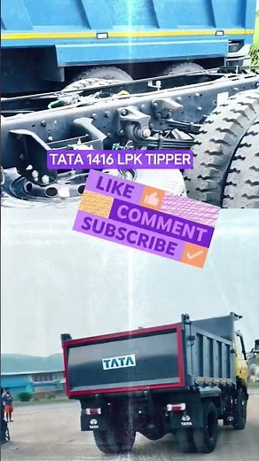 TATA 1416 LPK#1416 #autoinfluencer #tipper #construction #tataauto