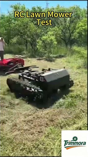 RC Lawn Mower Test #lawnmowingbusiness