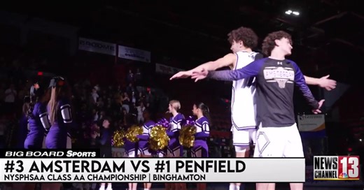 Penfield outlasts Amsterdam in boys Class AA state title game