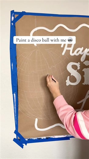 Create Your Own Disco Ball Art Piece
