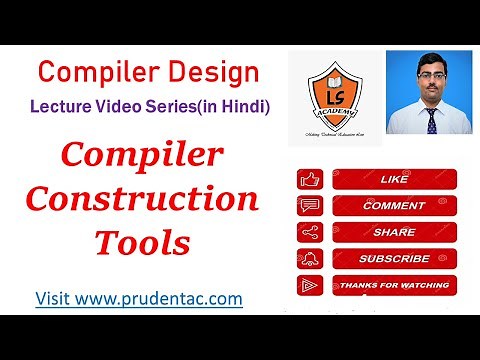 Compiler Construction Tools | Compiler tools | Tools in compiler design