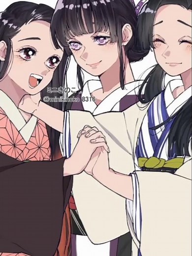 [nezuko x zenitsu kanao x tanjiro aoi x inosuke] demon slayer edit #demonslayer #cuples #fypシviral