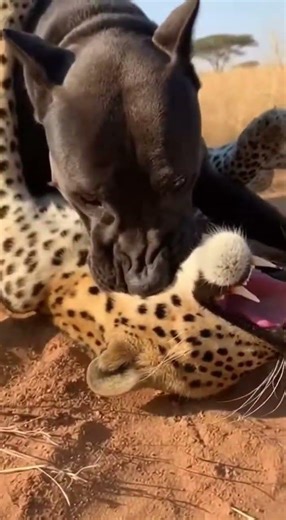 Cane Corso vs Leopard: The Ultimate Power Showdown! 🐾🔥
