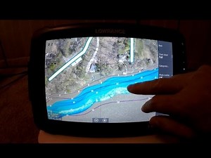 Lowrance HDS Map with Structure Scan Images
