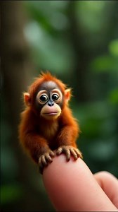 Adorable Orangutans: The Cutest Jungle Moments You’ll Ever See! 🦧🌴#cute #animals