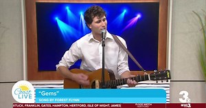 Singer/songwriter Forest Flynn performs original music on Coast Live