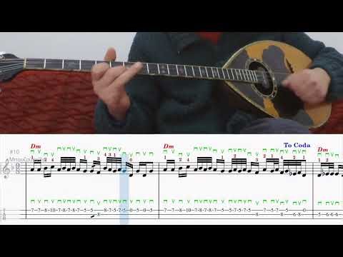 Δώδεκα χρονών κορίτσι (Σωτήρης Γαβαλάς 1933) Μάθημα στο Τρίχορδο Μπουζούκι ζερλεντές